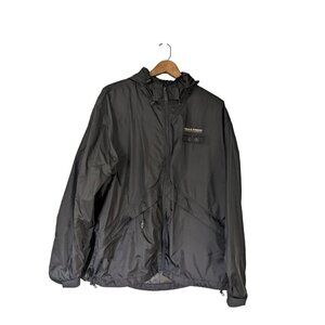 FIELD and Stream Hydroproof Fishing Nylon Zip Up Jacket Men's Size Large